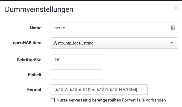 solved date format in the gui of habpanel beginners openhab date format